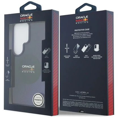 Red Bull Double Layer Blended Lines MagSafe – Samsung Galaxy S26 Ultra dėklas (tamsiai mėlynas)