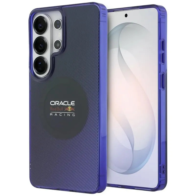 Red Bull Double Layer Blended Lines MagSafe – Samsung Galaxy S26 Ultra dėklas (tamsiai mėlynas)