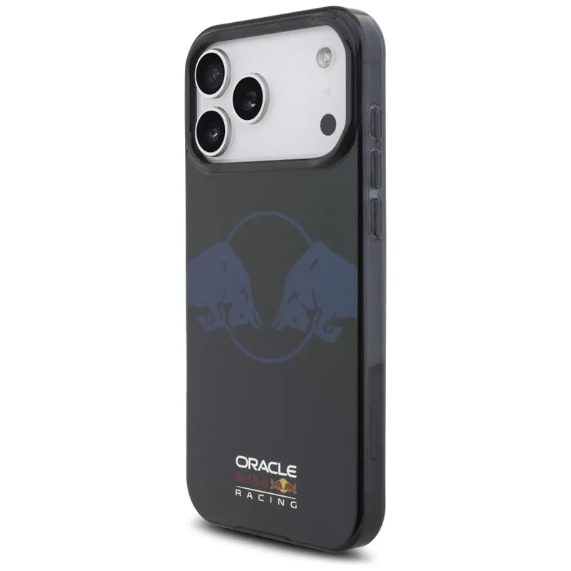 Red Bull IML skaidrus „Two Bulls“ MagSafe dėklas – iPhone 17 Pro Max (tamsiai mėlynas)