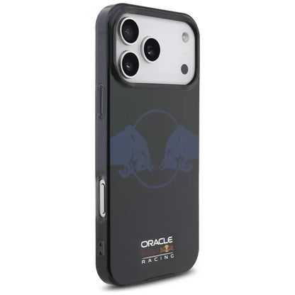 Red Bull IML skaidrus „Two Bulls“ MagSafe dėklas – iPhone 17 Pro Max (tamsiai mėlynas)