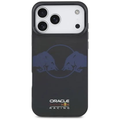 Red Bull IML skaidrus „Two Bulls“ MagSafe dėklas – iPhone 17 Pro Max (tamsiai mėlynas)