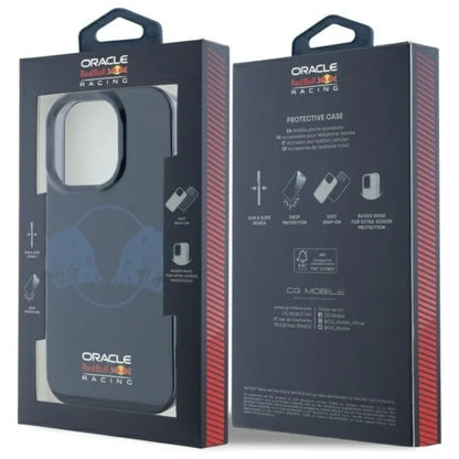 Red Bull IML Two Bulls MagSafe – dėklas iPhone 16 Pro Max (tamsiai mėlynas)