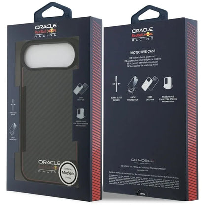Red Bull Kevlar Logo Matt MagSafe - iPhone Air dėklas (juodas)
