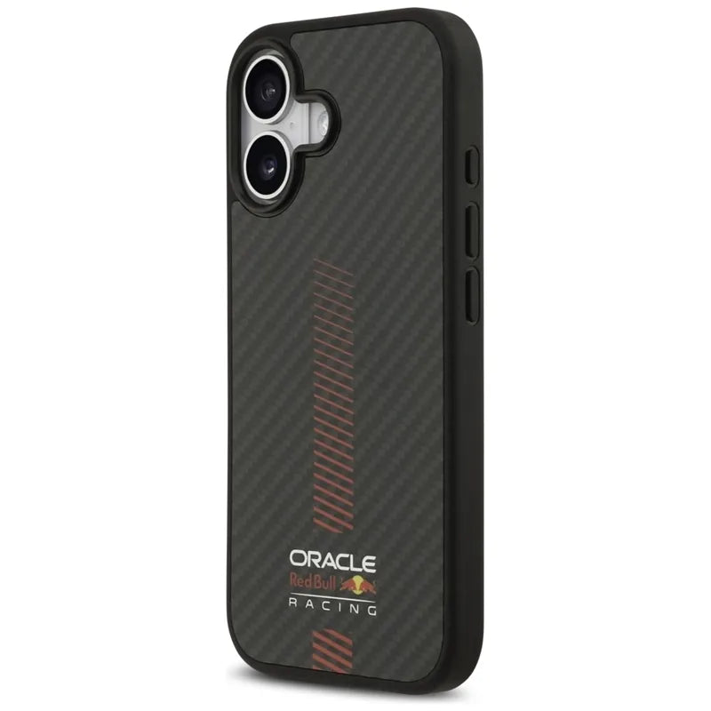 Red Bull Kevlar Powerbar MagSafe - iPhone 17 dėklas (Juodas)