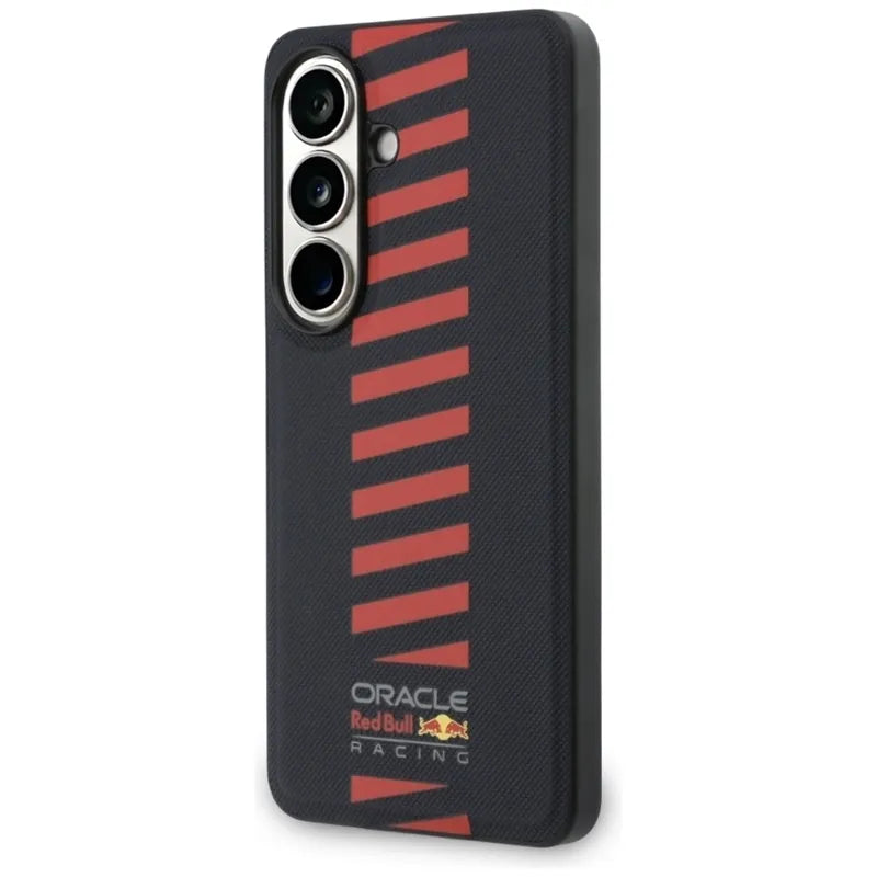 Red Bull Meshed Powerbar MagSafe – Samsung Galaxy S26 dėklas (tamsiai mėlynas)