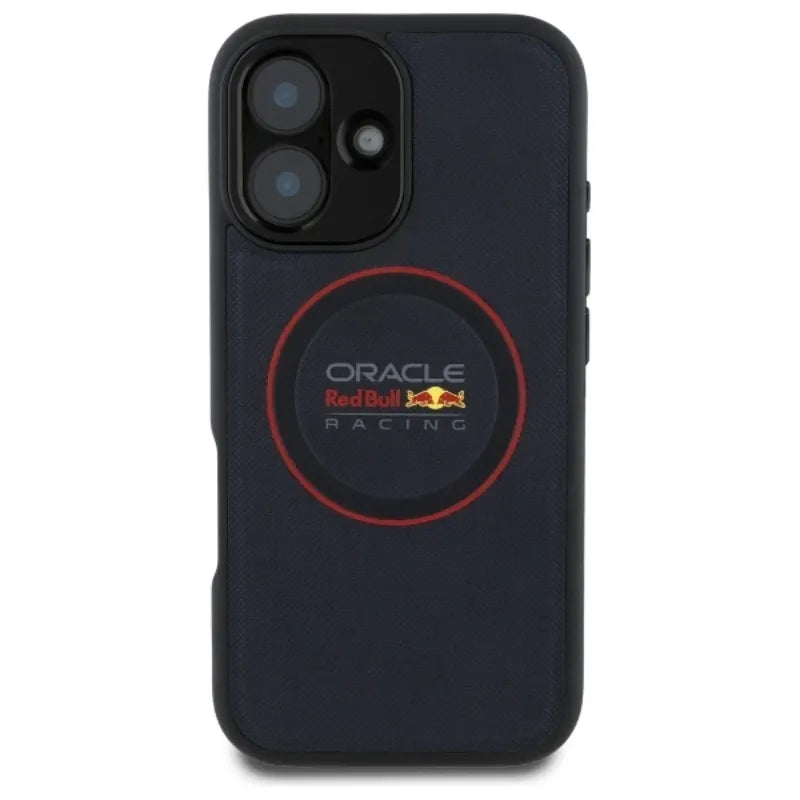 „Red Bull“ odinis „Red Ring MagSafe“ dėklas – iPhone 16 Plus (tamsiai mėlynas)