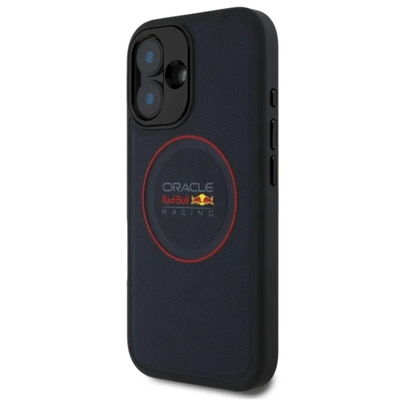„Red Bull“ odinis „Red Ring MagSafe“ dėklas – iPhone 16 Plus (tamsiai mėlynas)
