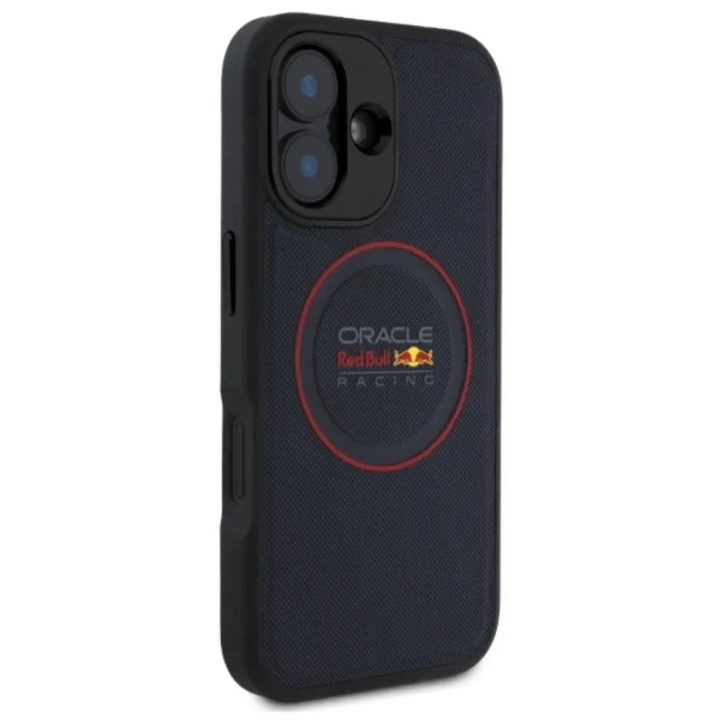 „Red Bull“ odinis „Red Ring MagSafe“ dėklas – iPhone 16 Plus (tamsiai mėlynas)