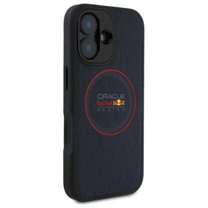 „Red Bull“ odinis „Red Ring MagSafe“ dėklas – iPhone 16 Plus (tamsiai mėlynas)