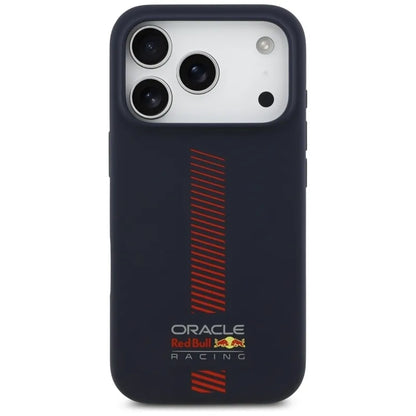 Red Bull Silicone Powerbar MagSafe - dėklas iPhone 17 Pro (tamsiai mėlynas)