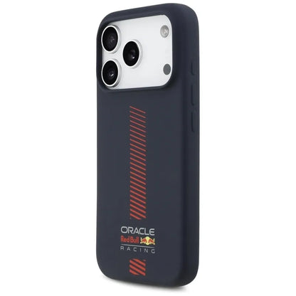 Red Bull Silicone Powerbar MagSafe - dėklas iPhone 17 Pro (tamsiai mėlynas)