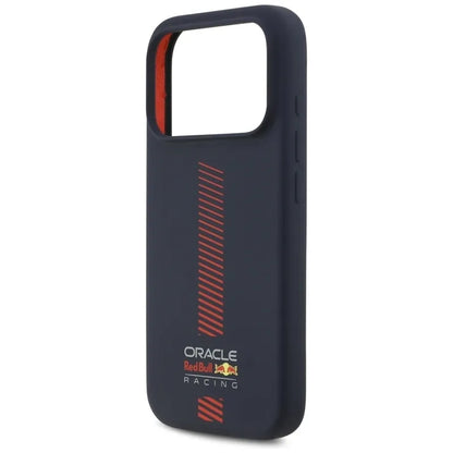 Red Bull Silicone Powerbar MagSafe - dėklas iPhone 17 Pro (tamsiai mėlynas)