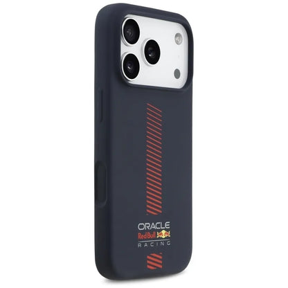 Red Bull Silicone Powerbar MagSafe - dėklas iPhone 17 Pro (tamsiai mėlynas)