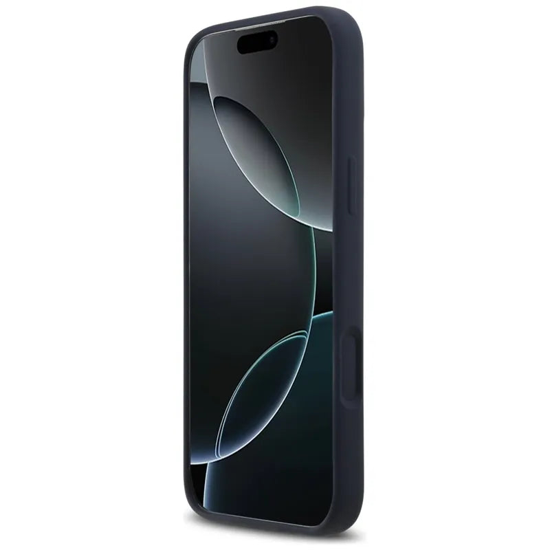 Red Bull silikoninis „Powerbar“ MagSafe dėklas – iPhone 17 Pro Max (tamsiai mėlynas)