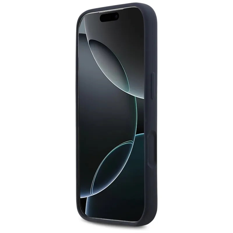 Red Bull silikoninis raudonas žiedo MagSafe dėklas - iPhone 17 Pro (tamsiai mėlynas)