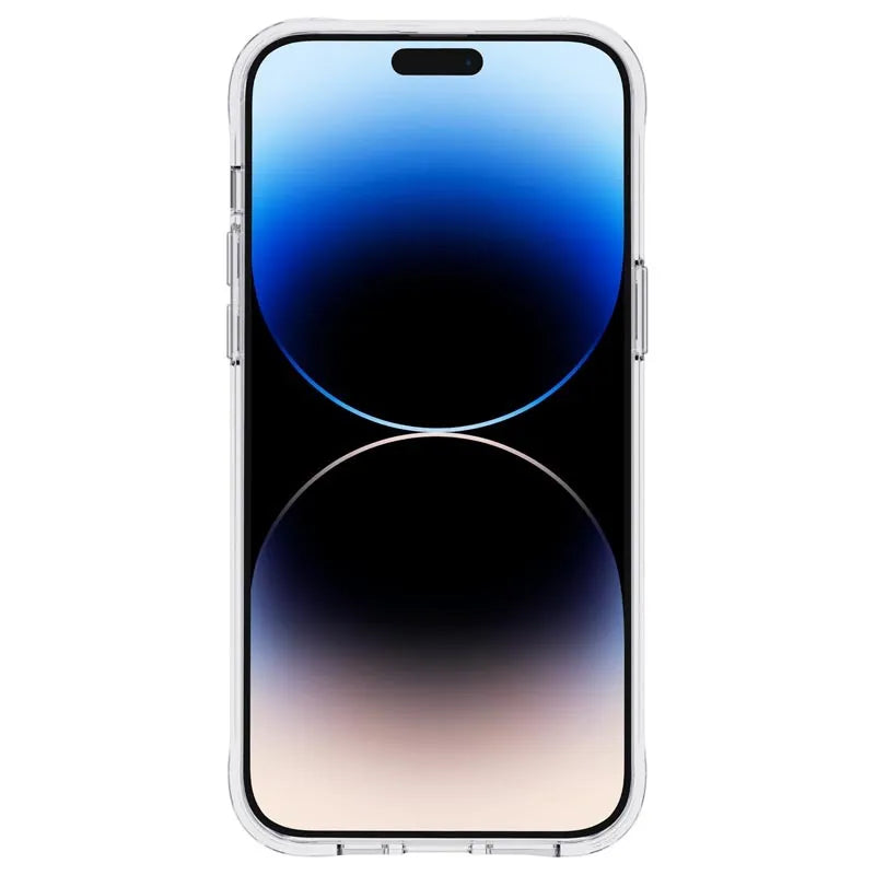 Rifle Paper Clear – „iPhone 14 Pro“ dėklas (Garden Party Blue)