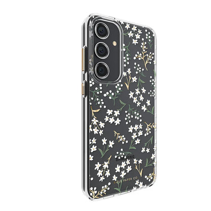 Rifle Paper Clear - Samsung Galaxy S24+ dėklas (Petite Fleurs)