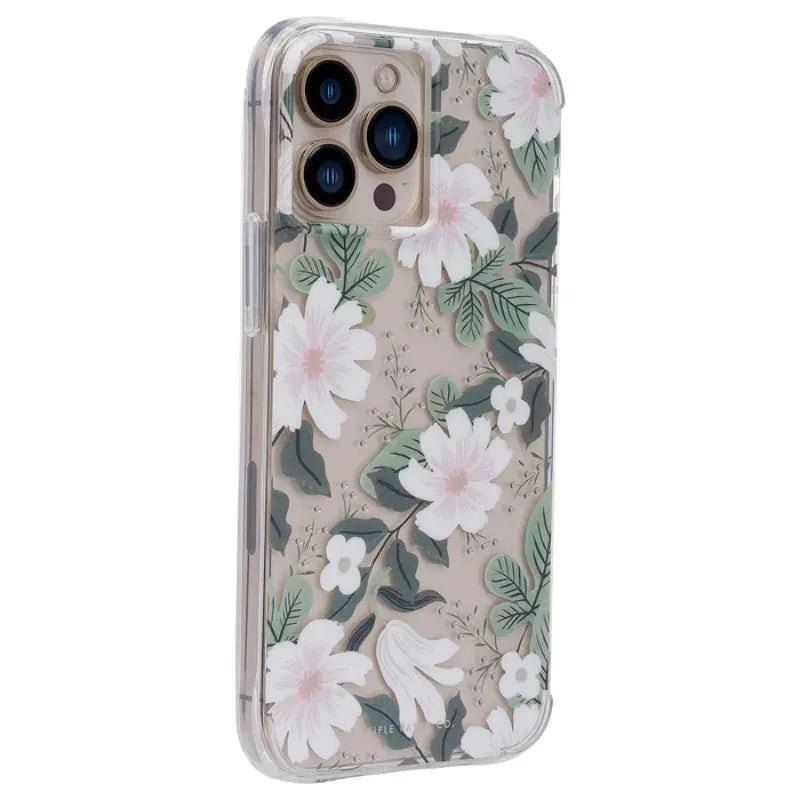 Rifle Paper skaidrus dėklas – iPhone 13 Pro (Willow)