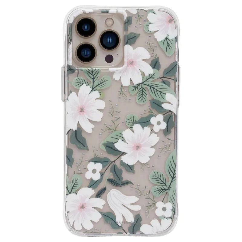 Rifle Paper skaidrus dėklas – iPhone 13 Pro (Willow)