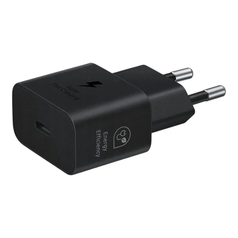 Samsung kelioninis įkroviklis EP-T2510NBE – 25W USB-C sieninis įkroviklis (juodas)