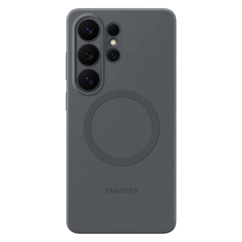 Samsung silikoninis magnetinis dėklas – dėklas, skirtas Samsung Galaxy S26 Ultra (juodas)