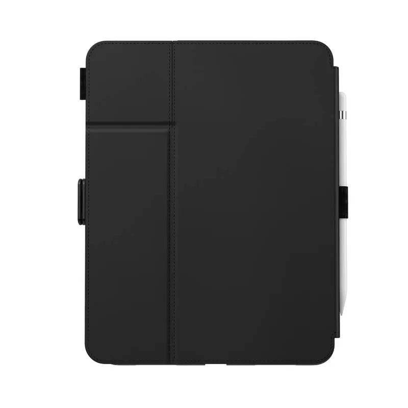 Speck Balance Folio dėklas – iPad 11" (2025) / 10.9" (2022) dėklas su MICROBAN danga su magnetu ir stovu (juodas)