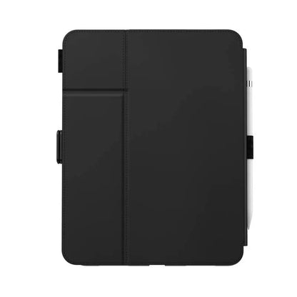 Speck Balance Folio dėklas – iPad 11" (2025) / 10.9" (2022) dėklas su MICROBAN danga su magnetu ir stovu (juodas)