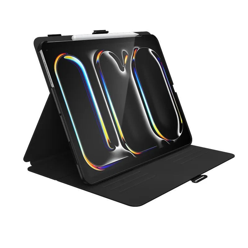 Speck Balance Folio – dėklas, skirtas iPad Pro 13" M5 (2025) / iPad Pro 13" M4 (2024) (juodas)