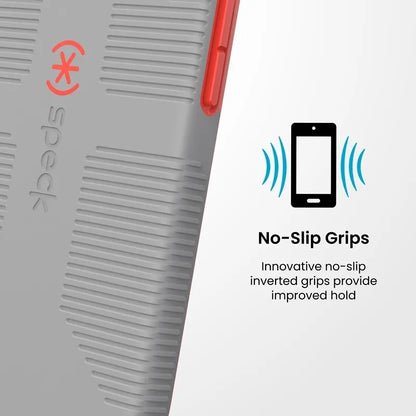 Speck Candyshell Grip MagSafe – dėklas, skirtas iPhone 18 Pro / 17 Pro (Overcast Gray)
