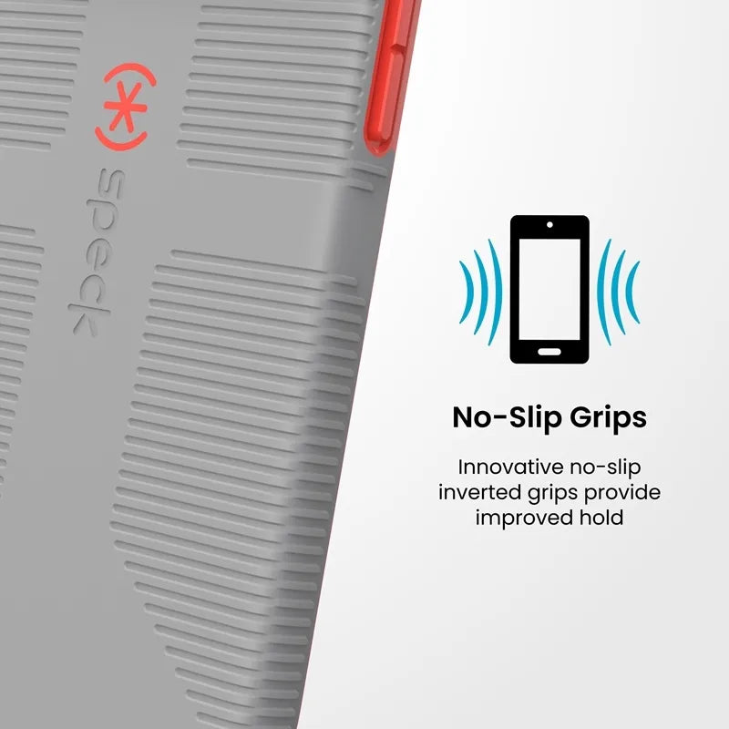 Speck Candyshell Grip MagSafe – dėklas, skirtas iPhone 18 Pro Max / 17 Pro Max (Overcast Gray)