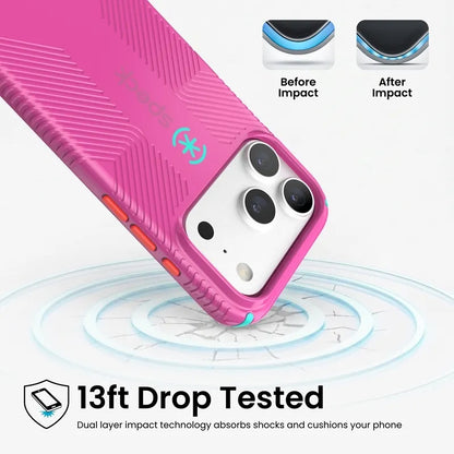 Speck Candyshell Icon MagSafe – dėklas, skirtas iPhone 18 Pro / 17 Pro (Bubblegum Pop)