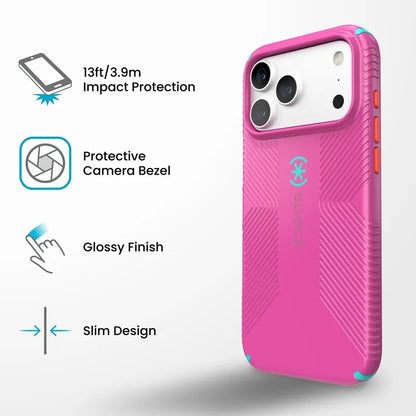 Speck Candyshell Icon MagSafe – dėklas, skirtas iPhone 18 Pro Max / 17 Pro Max (Bubblegum Pop)