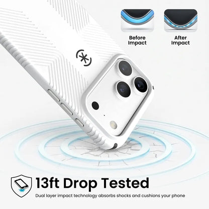 Speck Candyshell Icon MagSafe – dėklas, skirtas iPhone 18 Pro Max / 17 Pro Max (Vanilla Frost)