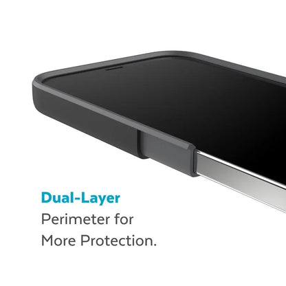 Speck CandyShell Pro + MagSafe - Dėklas iPhone 14 Plus su MICROBAN danga (juoda / skalūno pilka)