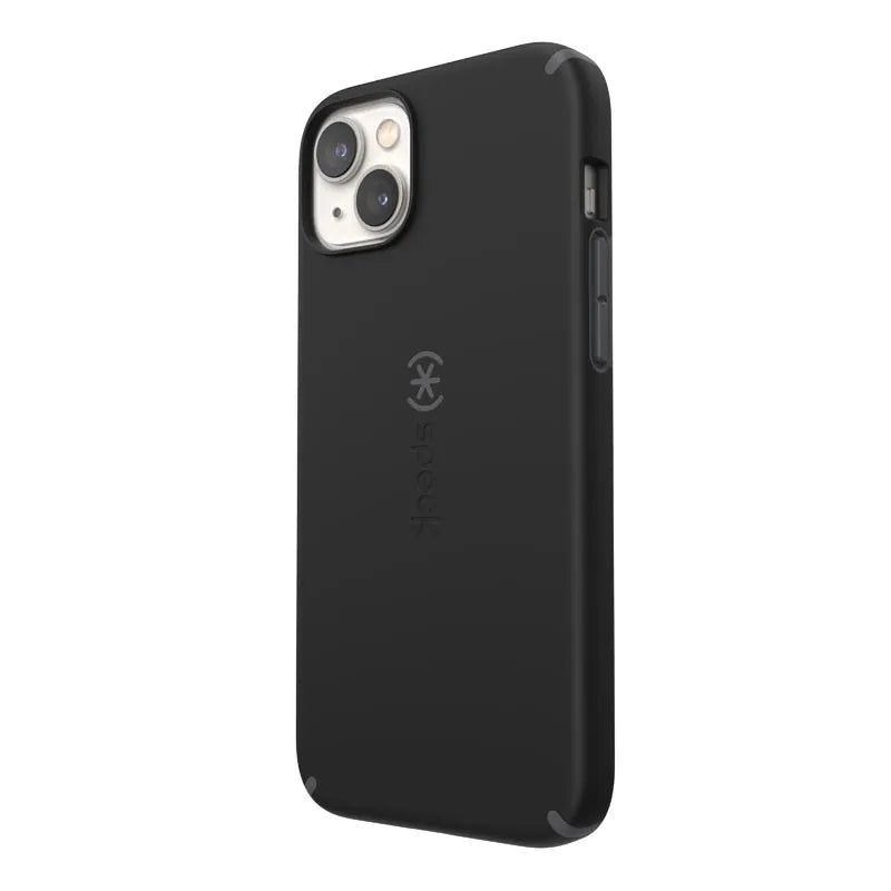 Speck CandyShell Pro + MagSafe - Dėklas iPhone 14 Plus su MICROBAN danga (juoda / skalūno pilka)