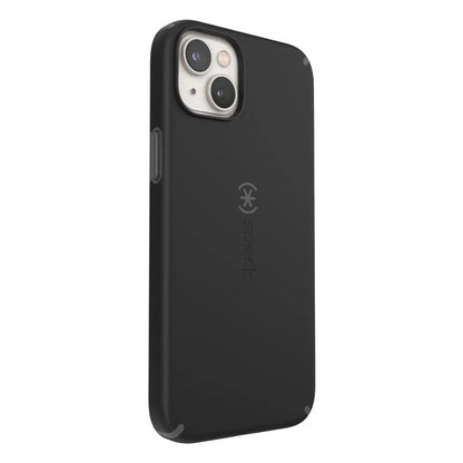 Speck CandyShell Pro + MagSafe - Dėklas iPhone 14 Plus su MICROBAN danga (juoda / skalūno pilka)