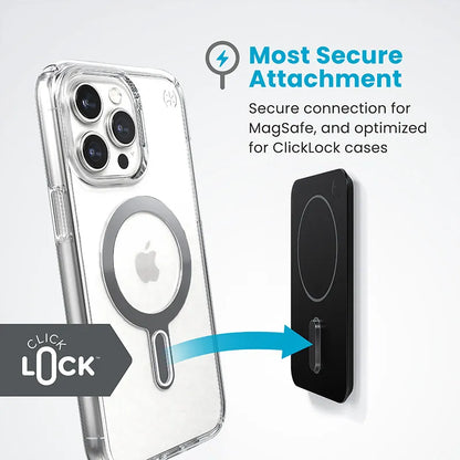 Speck Everywhere Mount + ClickLock – „MagSafe“ Magnetic Mount (juoda)