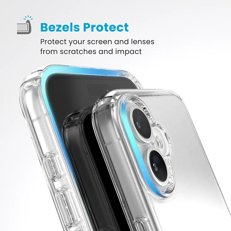 Speck Gemshell – Dėklas iPhone 16 Plus (Skaidrus)
