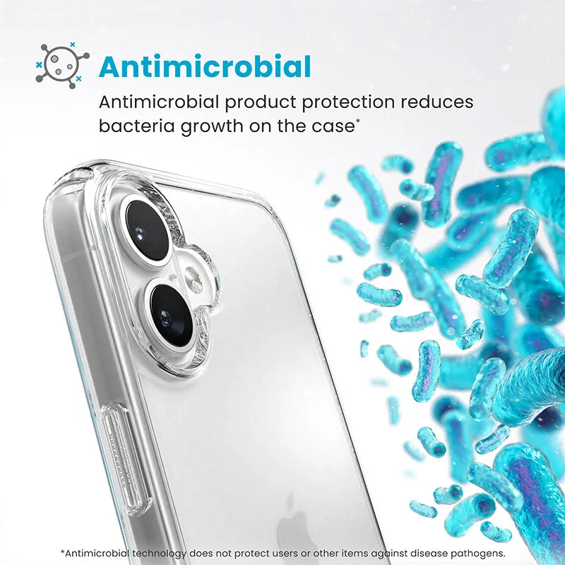 Speck Gemshell – Dėklas iPhone 16 Plus (Skaidrus)