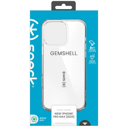 Speck Gemshell - Dėklas iPhone 16 Pro Max (Skaidrus)