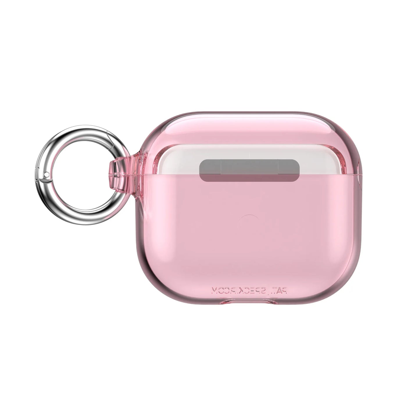 Speck Presidio Clear - dėklas „Apple Airpods 3 gen“ su „Microban“ („Icy Pink“)