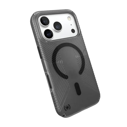 Speck Presidio Lux Grip MagSafe – dėklas, skirtas iPhone 18 Pro / 17 Pro (Obsidian)
