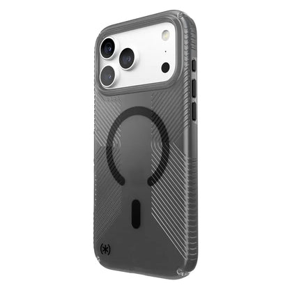 Speck Presidio Lux Grip MagSafe – dėklas, skirtas iPhone 18 Pro Max / 17 Pro Max (Obsidian)