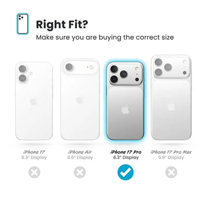 Speck Presidio Lux MagSafe – dėklas iPhone 17 Pro (Deep Sea Fade / Black / Spell Blue)