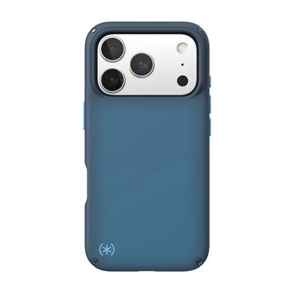 Speck Presidio Lux MagSafe – dėklas iPhone 17 Pro (Deep Sea Fade / Black / Spell Blue)