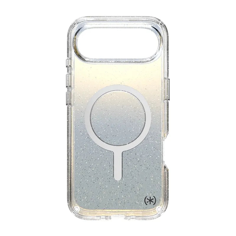 Speck Presidio Lux MagSafe - iPhone Air dėklas (Hyper Mirror Glitter / Sidabro Metalo)