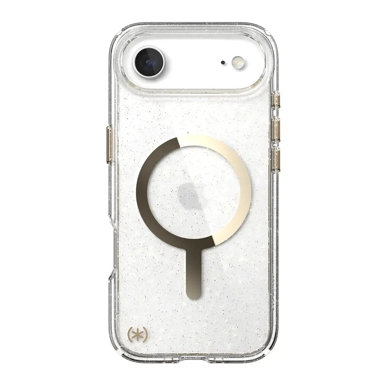 Speck Presidio Lux MagSafe - iPhone dėklas (Glitter / Gold Metallic)