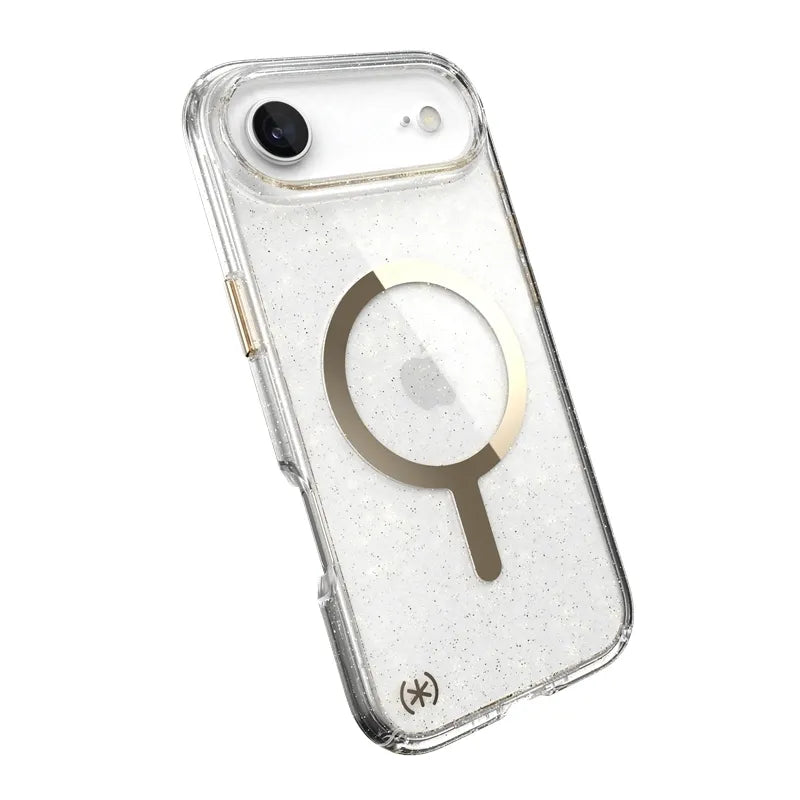 Speck Presidio Lux MagSafe - iPhone dėklas (Glitter / Gold Metallic)