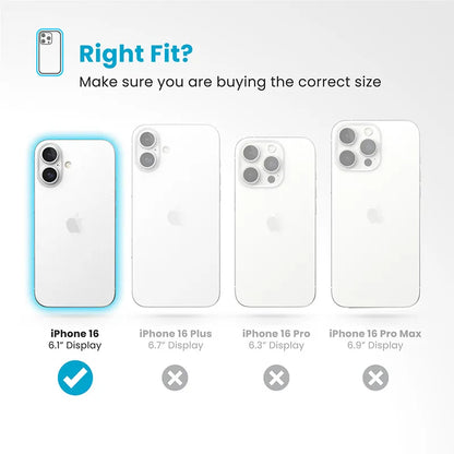 Speck Presidio Perfect-Clear ClickLock & MagSafe – iPhone 16 dėklas (skaidrus / chromo apdaila / serene sidabro)