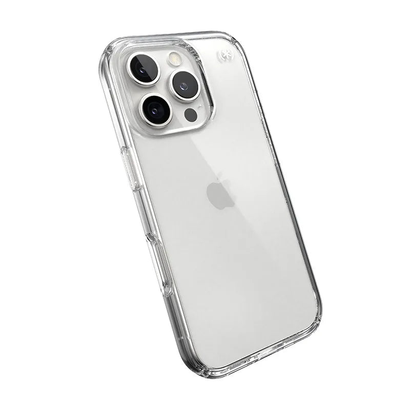 Speck Presidio Perfect-Clear - Dėklas iPhone 16 Pro (Skaidrus)